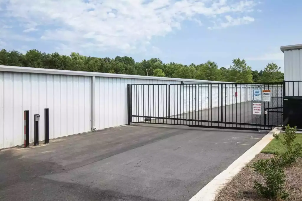 Hub City Storage gate