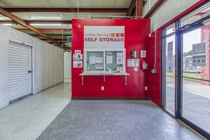 Lithia Springs Self Storage interior