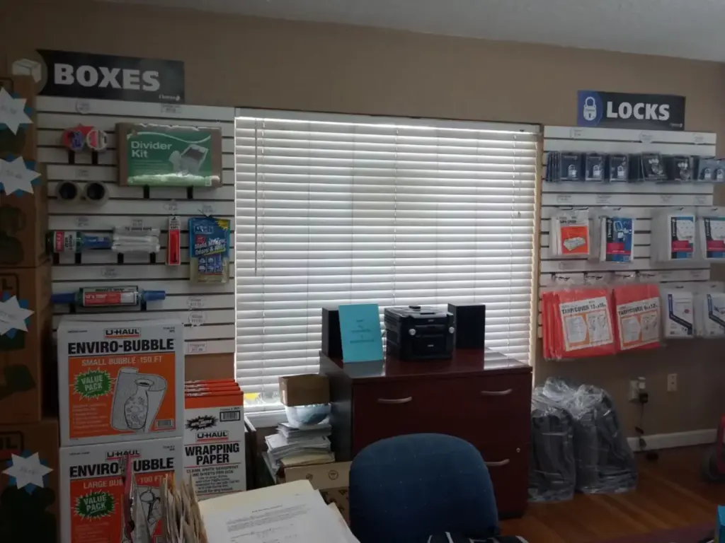 Magnolia Self Storage retail wall