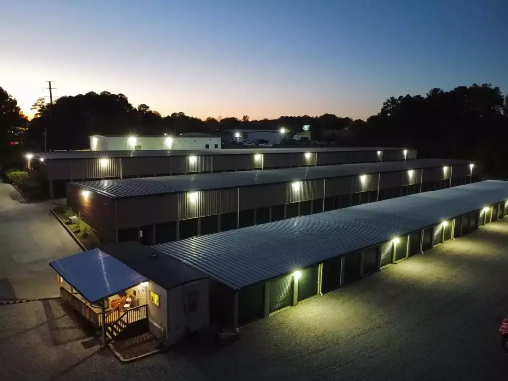 Mcfarland 400 drone night image