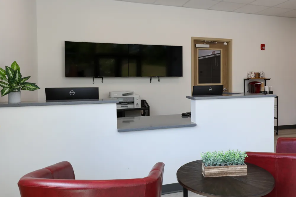 North Lanier inside office waiting room.