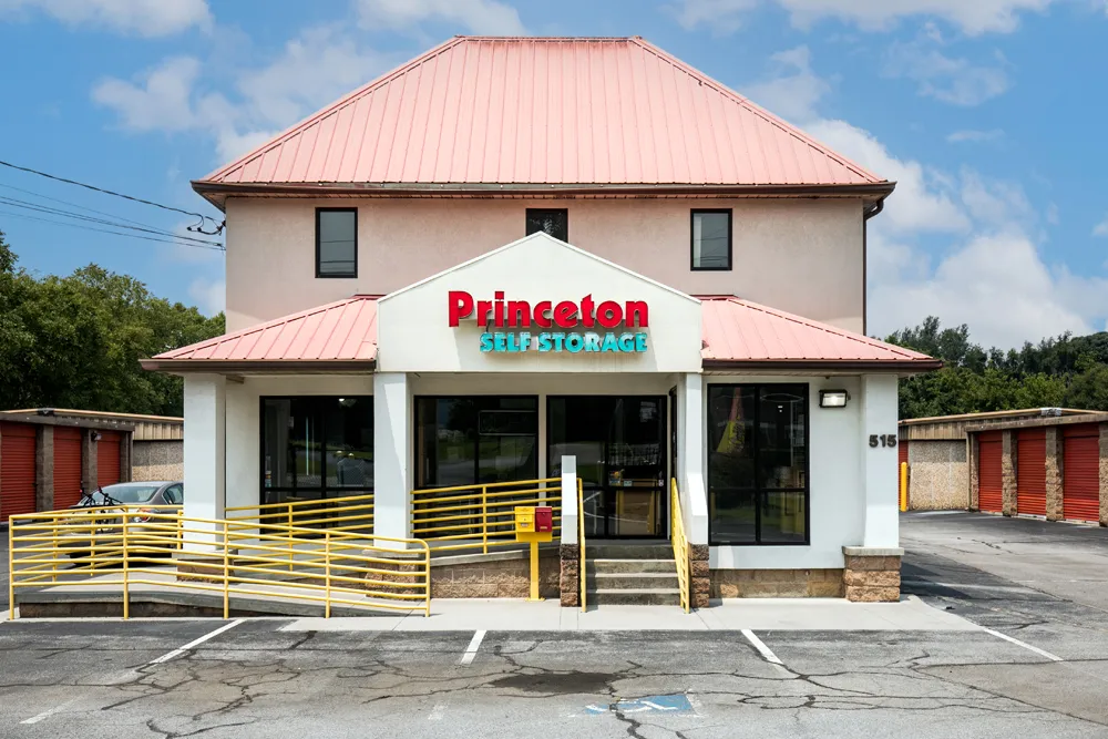 Princeton Self Storage main office.