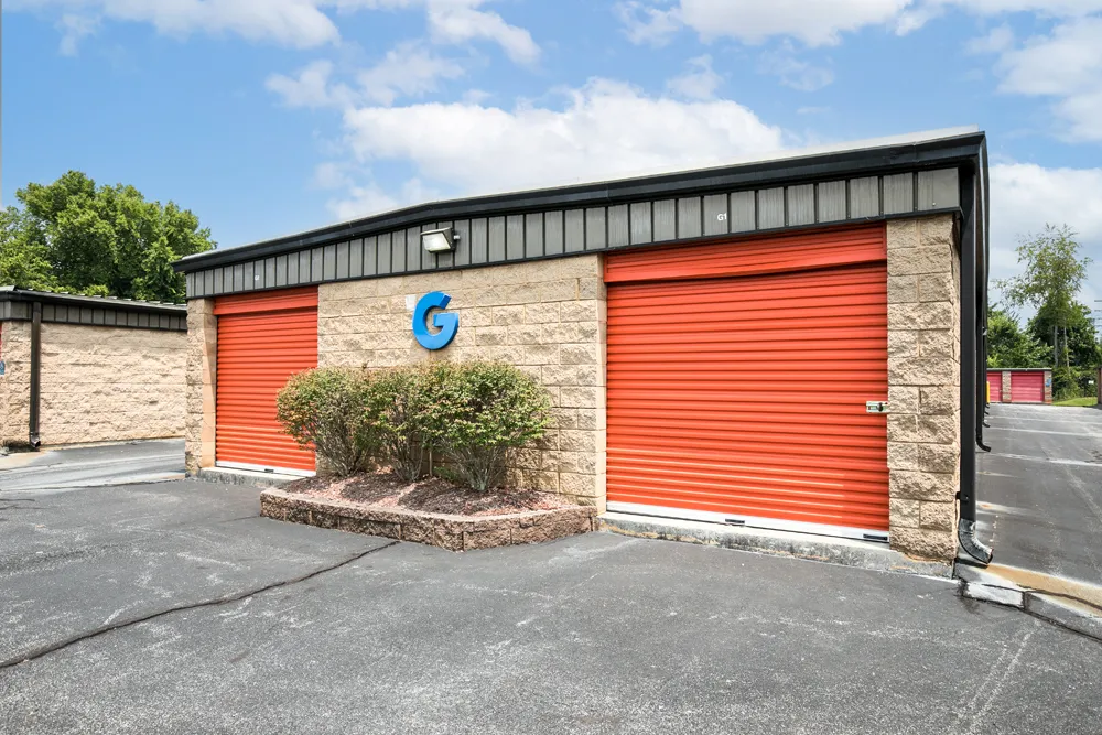 Large outdoor storage units.