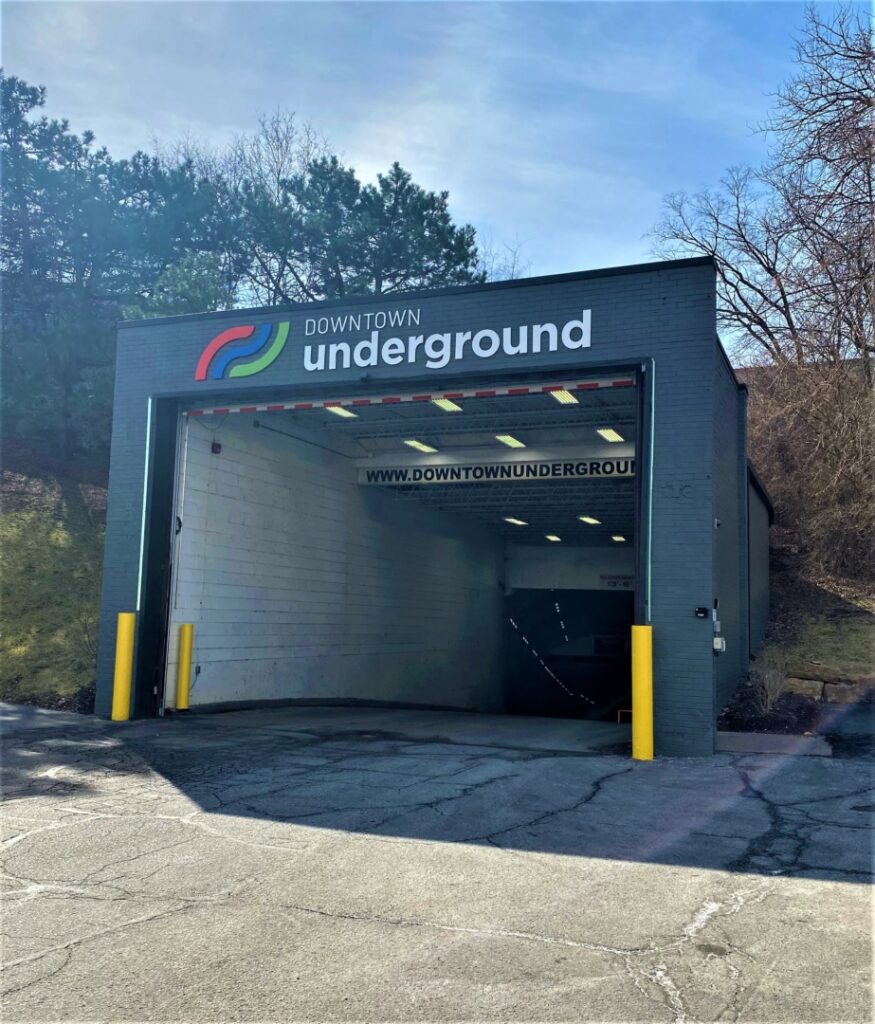 Downtown Underground Smart Storage KC Entrance