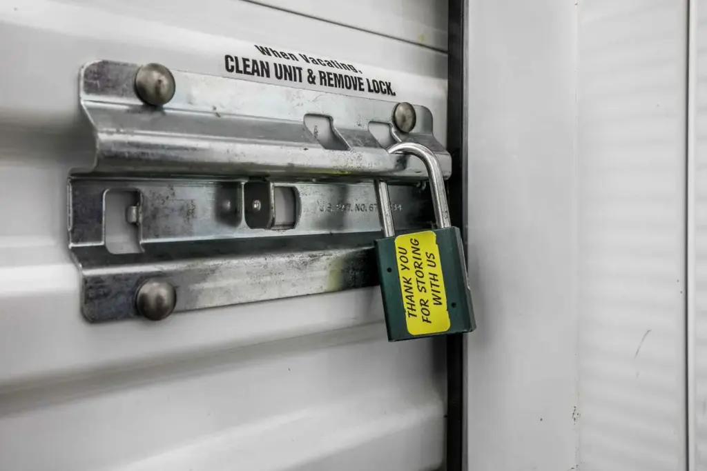 Sunshine Storage padlock