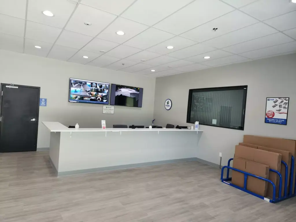 Tiger Storage Lobby.