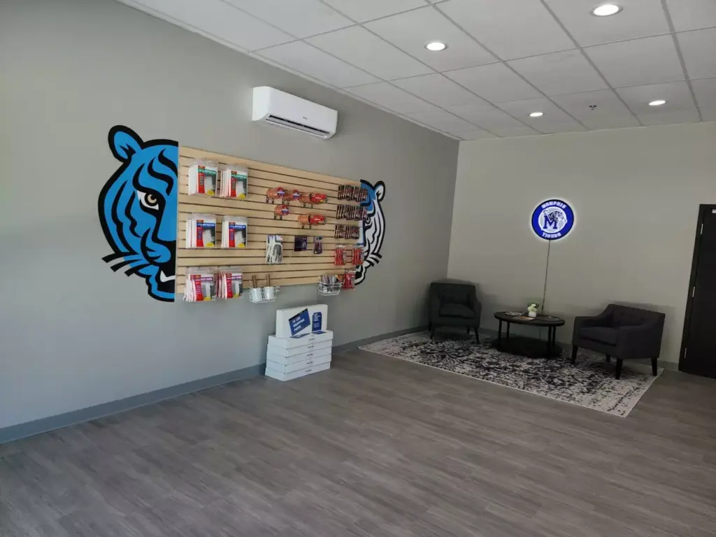 Tiger Storage lobby.