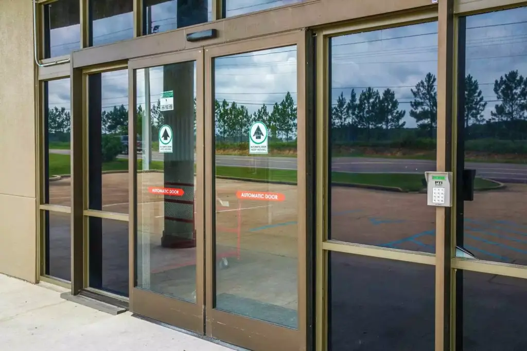 Tupelo Storage entrance doors