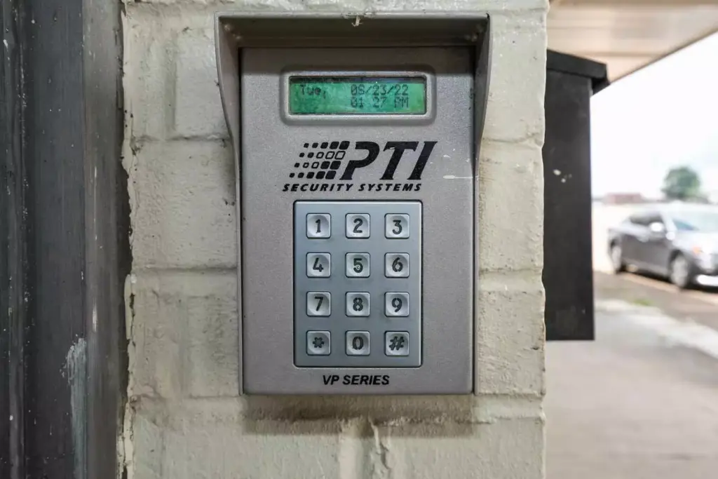 West Memphis Climate Controlled Storage keypad