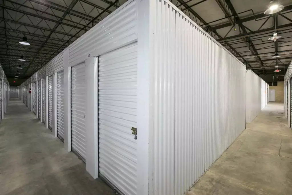 West Memphis Climate Controlled Storage white hallway